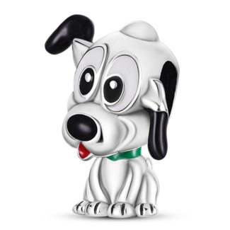 Charms do bransoletki Srebro 925 Piesek Pluto