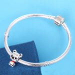 Charms do bransoletki Srebro 925 Piesek