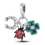 Charms do bransoletki Srebro 925 Symbole Szczęścia