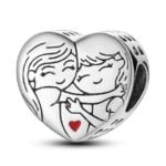 Charms do bransoletki Srebro 925 Siostry Przyjaciółki