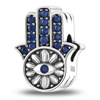 Charms do bransoletki Srebro 925 Ręka Fatimy