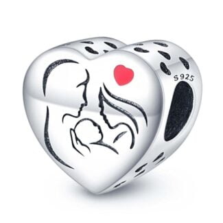 Charms do bransoletki Srebro 925 Rodzina