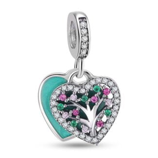 Charms do bransoletki Srebro 925 Drzewo Rodzinne