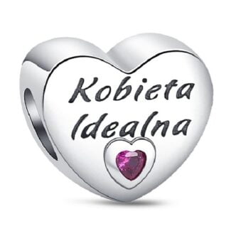 Charms do bransoletki Srebro 925 Kobieta Idealna