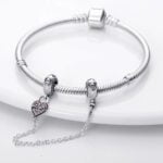Charms do bransoletki Srebro 925 Łańcuszek Zabezpieczający