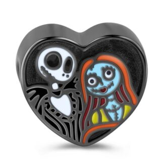 Charms do bransoletki Srebro 925 Serce Małżeństwo