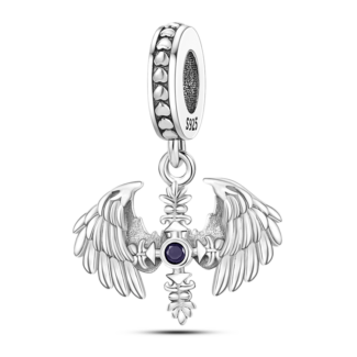 Charms do bransoletki Srebro 925 Skrzydła Anioła