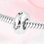 Charms do bransoletki Srebro 925 Stoper Motylek