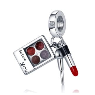 Charms do bransoletki Srebro 925 Asortyment do makijażu