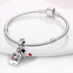 Charms do bransoletki Srebro 925 Asortyment do makijażu Charms do bransoletki Srebro 925 Asortyment do makijażu
