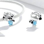 Charms do bransoletki Srebro 925 Szop Cool Boy