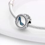 Charms do bransoletki Srebro 925 Kobiecy But na obcasie Charms do bransoletki Srebro 925 Kobiecy But na obcasie