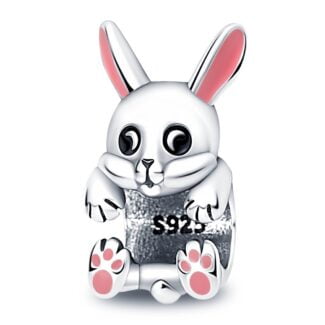 Charms do bransoletki Srebro 925 Króliczek