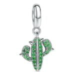 Charms do bransoletki Srebro 925 Kaktus