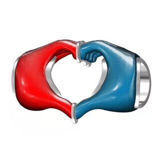 Charms do bransoletki Srebro 925 Znak Miłości