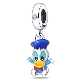 Charms do bransoletki Srebro 925 Disney Kaczor Donald