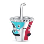 Charms do bransoletki Srebro 925 Kubek na Napój Charms do bransoletki Srebro 925 Kubek na Napój