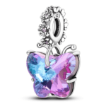 Charms do bransoletki Srebro 925 Motyl Charms do bransoletki Srebro 925 Motyl