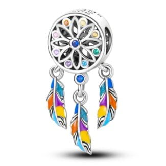 Charms do bransoletki Srebro 925 Łapacz Snów