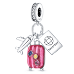 Charms do bransoletki Srebro 925 Podróż