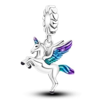 Charms do bransoletki Srebro 925 Jednorożec