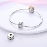 Charms do bransoletki Srebro 925 Bloker Klips Seperator