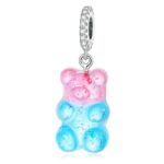 Charms do bransoletki Srebro 925 Miś Żelkowy Haribo