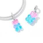 Charms do bransoletki Srebro 925 Miś Żelkowy Haribo