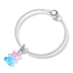 Charms do bransoletki Srebro 925 Miś Żelkowy Haribo