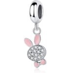 Charms do bransoletki Srebro 925 Króliczek Playboya