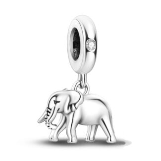 Charms do bransoletki Srebro 925 Słoń