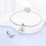 Charms do bransoletki Srebro 925 Słoń