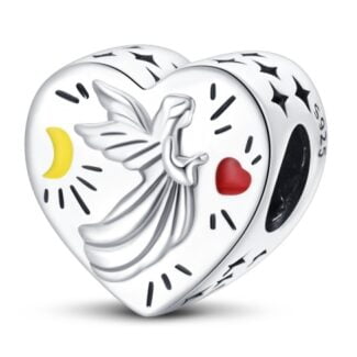 Charms do bransoletki Srebro 925 Anioł