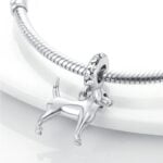 Charms do bransoletki Srebro 925 Pies Beagle