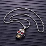 Naszyjnik męski Czaszka