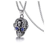 Naszyjnik męski Czaszka
