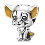 Charms do bransoletki Srebro 925 Disney Król Lew Simba