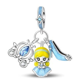 Charms do bransoletki Srebro 925 Kopciuszek