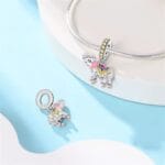 Charms do bransoletki Srebro 925 Słoń