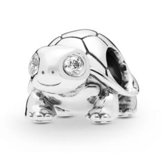 Charms do bransoletki Srebro 925 Żółw Lądowy