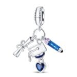 Charms do bransoletki Srebro 925 Zakończenie Edukacji Charms do bransoletki Srebro 925 Zakończenie Edukacji