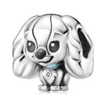 Charms do bransoletki Srebro 925 Disney Piesek Lady