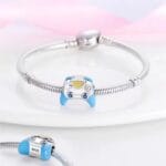 Charms do bransoletki Srebro 925 Pad do Gier