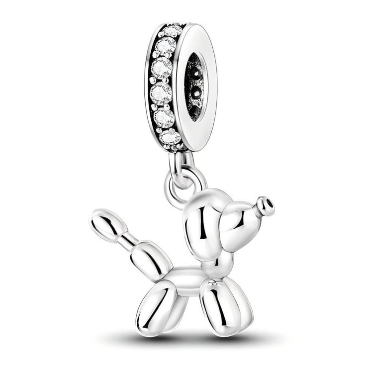 Charms do bransoletki Srebro 925 Balonowy Piesek Charms do bransoletki Srebro 925 Balonowy Piesek