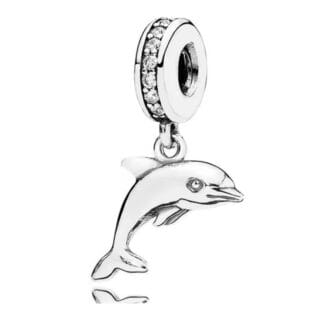 Charms do bransoletki Srebro 925 Delfin