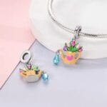 Charms do bransoletki Srebro 925 Ogrodnictwo