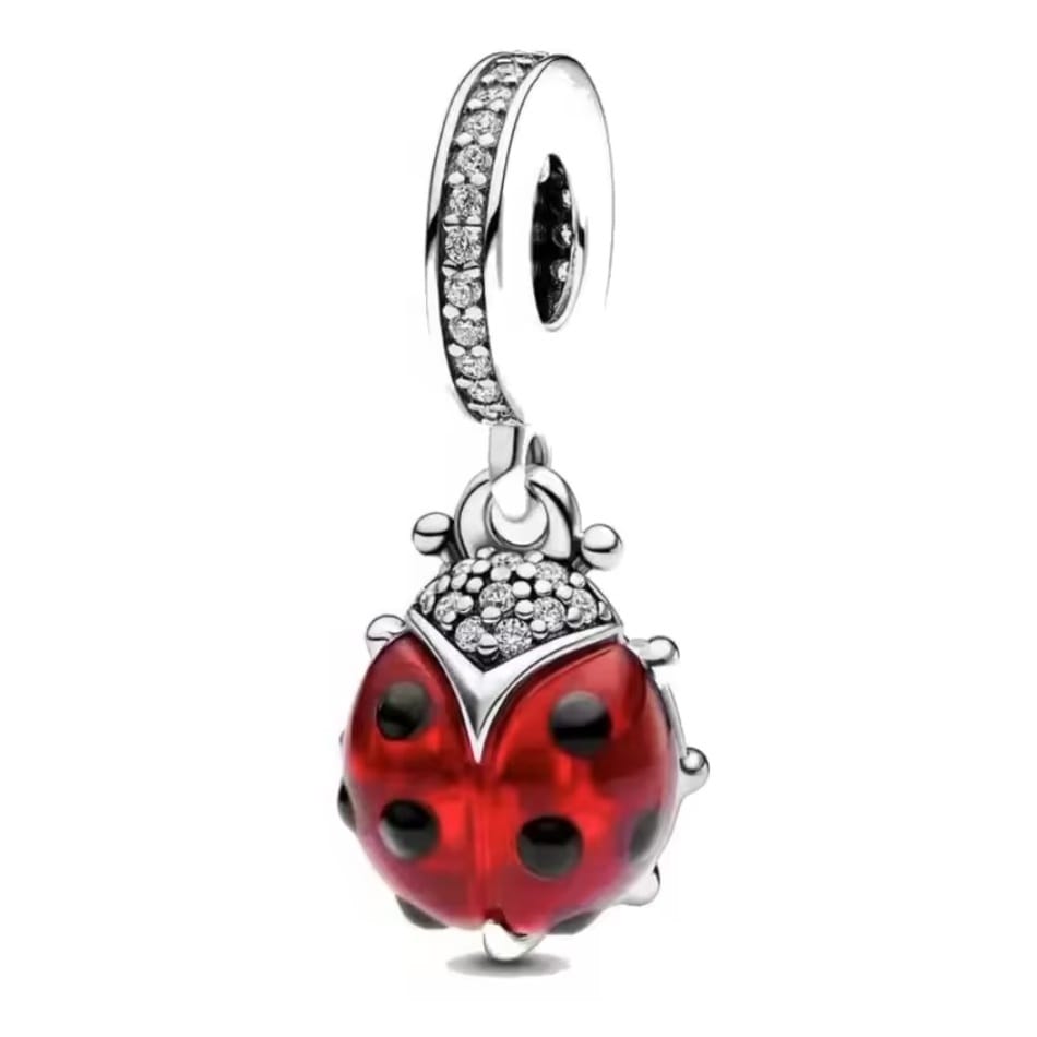 Charms do bransoletki Srebro 925 Biedronka Charms do bransoletki Srebro 925 Biedronka
