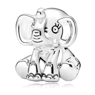 Charms do bransoletki Srebro 925 Słonica Ellie