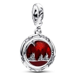 Charms do bransoletki Srebro 925 Stranger Things Nocna Wyprawa na Rowerach