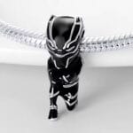 Charms do bransoletki Srebro 925 Marvel Czarna Pantera Avengers Charms do bransoletki Srebro 925 Marvel Czarna Pantera Avengers